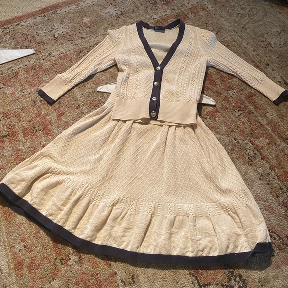 CHANEL Sweaters - Chanel Classic knit sweater and skirt set